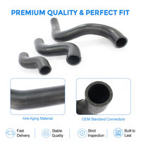 Tuyau de refroidissement en caoutchouc EPDM pour radiateur, référence OE 96182268 96350692 96180071, pour Chevrolet Aveo T200 T250 2004-2011 1.4 1.6