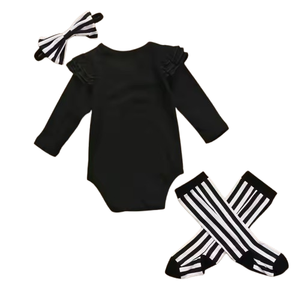 Ragazze sveglio di modo confortevole semplice casuale 2019 di autunno della molla più recente girocollo a manica lunga bambini del vestito di abbigliamento per bambini <span class=keywords><strong>pigiama</strong></span> - Product Image 6