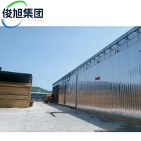 Séchoir à bois automatique Junxu pour parquet contrecollé |   Séchage indirect à air chaud |   10-50 CBM |   CE ISO |   Zéro fissure de surface