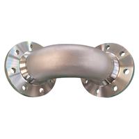 Raccord de tuyauterie durable à soudure sans soudure, coudé et court, pour raccordement de tuyaux.