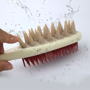 แปรงหวีผมแชมพูสองด้านแปรงนวดดูแลหนังศีรษะแปรงหวี<span class=keywords><strong>ผม</strong></span>ปรับแต่งโลโก้ได้ตามต้องการ - Product Image 5