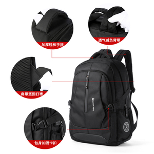 Zaino personalizzato da 17 pollici impermeabile nuovo stile Casual Sport all'aria aperta zaino per <span class=keywords><strong>Laptop</strong></span> da viaggio - Product Image 5