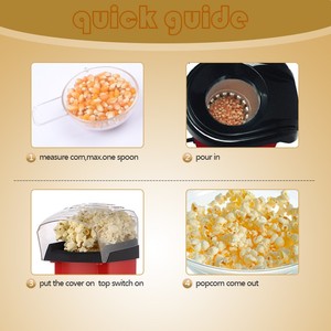 Nouvelle <span class=keywords><strong>machine</strong></span> <span class=keywords><strong>à</strong></span> popcorn <span class=keywords><strong>rétro</strong></span> miniature <span class=keywords><strong>à</strong></span> air chaud pour la maison - Product Image 4