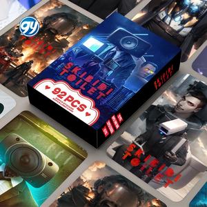 การ์ด LOMO ความละเอียดสูงสองด้านลาย Toilet-Man Security Cam จำนวน 92 ชิ้น ของสะสมอนิ<span class=keywords><strong>เมะ</strong></span> สติกเกอร์ภาพถ่าย ที่คั่นหนังสือ - Product Image 1