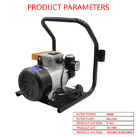 Pompe de transfert de carburant diesel 550W 70L/min 110V 220V électrique pour station-service OEM