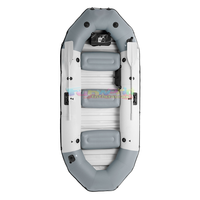Prix de gros bateau pneumatique en PVC 2 3 4 5 personnes bateau à plancher en bois gonflable chaloupe dériveurs bateau ponton de pêche gonflable