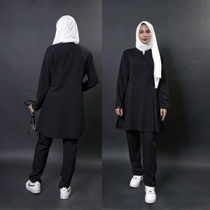 Hồi giáo Trung Đông 4th thương hiệu chà Set Spandex-Made Tầng-thường vụ Arab quần áo đồng phục cho y tá bệnh viện đồng phục - Product Image 3