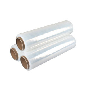 Film étirable PE 50 cm de large, transparent, haute résistance, emballage industriel, petits rouleaux - Product Image 2