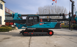 Mesin Bor Tiang Pancang Mini <span class=keywords><strong>Mobile</strong></span> Rotary Table LQR-100 20 Meter dengan Harga Bersertifikat CE untuk Dijual - Product Image 5