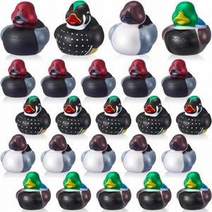 Family Mallard Duck 2 Inch Cool Floating Rubber Ducks Adorable Soft Bathtub Decoy <b>Bath</b> Toys for Birthday Gift - Product Image 1
