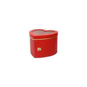 Caja de Regalo de Flores Grande de Dos Niveles con Forma de Corazón Giratorio, Caja de Regalo con Asa, Caja de Dulces, Nuevo Día de la Madre - Product Image 4