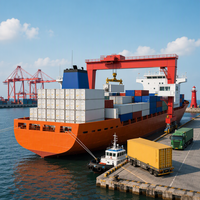 Agent de logistique maritime Chine-USA, livraison DDP porte-à-porte pour meubles surdimensionnés, caisses et cadres en bois avec service de camionnage