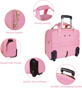 <span class=keywords><strong>OEM</strong></span>耐水性ビジネストラベルケース大容量女性女性ローリングラップトップバッグ搭乗ブライフケースバッグ - Product Image 5