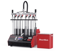 Vente flash Testeur d'injecteurs de voiture Nettoyeur d'injecteurs à ultrasons Testeur d'injecteurs CNC 603 Lite 220V Outil de nettoyage Équipement automobile