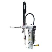 Machine de moulage par injection, servo-pneumatique, bras simple/double, petit manipulateur rotatif incliné à trois/cinq axes