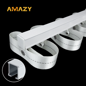 Riel de Cortina de Aluminio Moderno, Simple y Clásico con Diseño de Onda S para Sala de Estar, Riel para Cortinas con Pliegues Ondulados - Product Image 2
