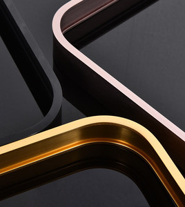 Montage mural A2 A3 A4 taille cadre en métal noir or argent <span class=keywords><strong>film</strong></span> affiche cadre cadre photo - Product Image 5