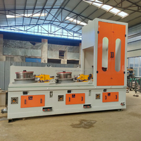 Machine à tréfiler rapide pour fils droits avec entrée 5,5 mm/sortie 1,6 mm, puissance 22-45 kW, tension 380 V, roulements et moteur multi-tambours