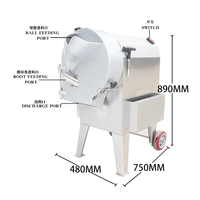 Machine à Couper Industrielle 220V Neuve pour Légumes, Oignons et Fruits (Plantains) avec Composants d'Engrenage pour Restaurants