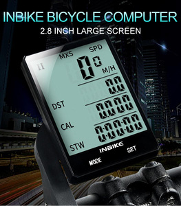 INBIKE 2.8 inch Kích thước nhỏ không dây đèn pha đặt không dây chống mưa gắn máy tính xe đạp - Product Image 6