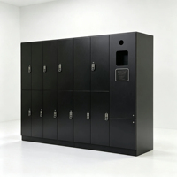 Système de casiers de blanchisserie intelligents avec serrure numérique RFID sans contact, armoire de rangement métallique commerciale pour appartement, dortoir, salle de sport, buanderie