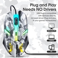 Onikuma Tz3005 3 N 1 Noir Oem Clavier de jeu rechargeable et souris de jeu RVB Clavier Souris Combos Claviers de jeu