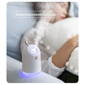250ml USB Night <strong>Light</strong> Personal Desktop Humidifier Two Spray Modes <strong>Mini</strong> Aroma <strong>Diffuser</strong> for Home Car Colorful Bulb Hotel Outdoor - Product Image 5