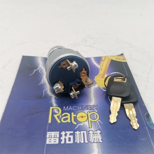 สวิตช์สตาร์ทเครื่องยนต์รถขุด 9G7641 255-2751 E320C สวิตช์จุดระเบิด 4 สาย 9G-7641 9G7641 2552751 - Product Image 3