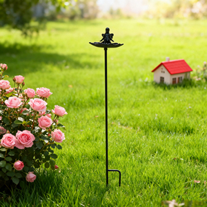 Fabrika Modern Dayanıklı Çevre Dostu Demir Toz Boyalı Çiçek Saksısı Bahçe Kazığı Bahçeye Güvenli - Product Image 5