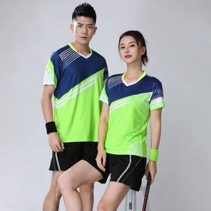 Adult Unisex <b>Badminton</b> Uniform Wholesale Printed Cooling Fabric Quick-Dry Custom Logo Sublimation Sportswear 100% Polyester - Product Image 2