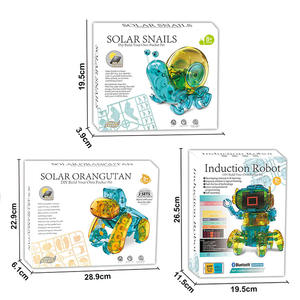 Jouet robotique intelligent à énergie solaire, fabrication de snails orang-outans, <span class=keywords><strong>invention</strong></span> technologique, expérience scientifique, jouet à assembler soi-même - Product Image 3