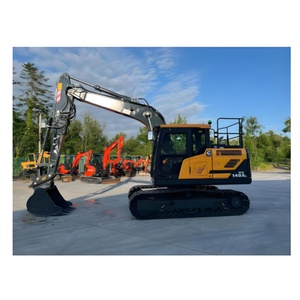 Excavadora Hyundai Usada de 140 Toneladas, Excavadora de Ruedas Hyundai 140 de Segunda Mano, Mini Excavadora Original de 14 Toneladas - Product Image 6