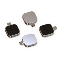 Clé USB en métal 3.0 128 Go 64 Go avec logo personnalisé, USB 2.0 Type C 16 Go 32 Go 4 Go, clé USB promotionnelle 8 Go avec lumière LED