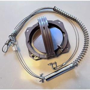 Nouvel arrivage : Leurre à pédale en acier inoxydable, durable, léger et portable pour la chasse au sanglier, au pigeon et au corbeau, avec ressort solide de 4 mm - Product Image 2