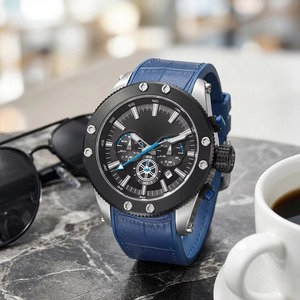Montre-bracelet classique pour homme, très vendue, en silicone de luxe, idéale pour les activités sportives quotidiennes en extérieur, lumineuse 24h/24, nouvelle montre à quartz pour 2026 - Product Image 4