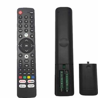 Nouvelle télécommande vocale RF originale Android 4K LED Smart TV avec apprentissage automatique du code fixe pour Netflix et YouTube