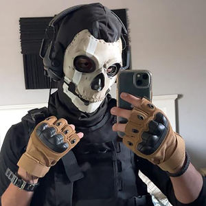 <span class=keywords><strong>Maschera</strong></span> di Halloween a Forma di Fantasma, <span class=keywords><strong>Maschera</strong></span> Spaventosa a Teschio Intero, <span class=keywords><strong>Costume</strong></span> di Halloween per Uomini e Donne - Product Image 2