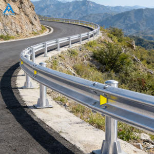 Barrière de sécurité routière galvanisée à chaud sur mesure, protection routière, <span class=keywords><strong>garde</strong></span>-<span class=keywords><strong>corps</strong></span> à double vague - Product Image 3