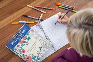 Color & Frame - Psalms à colorier (livre de coloriage pour adultes) Papier couché A4 Couverture rigide Reliure spirale Impression offset - Product Image 6