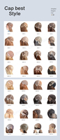 Perruques complètes élégantes pour femme, 100% cheveux humains naturels Remy, base fine en PU