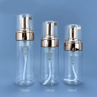 XINHE 100ml 120ml 150ml 200ml 250ml PET plastique nettoyant mousse pompe bouteille avec couvercle cosmétique