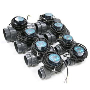 Medidor de Flujo de Agua Digital ZJLCD para Piscinas y Tanques, Salida de Pulso + Transmisión de Datos RS485, 10-30VDC, Sensor Contador de Flujo para Líquidos Ácidos y Alcalinos - Product Image 5