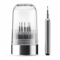Jeu de tournevis de précision 30 en 1, embouts en acier CRV, mini kit de réparation, outil portable pour ordinateur portable, téléphone, poignée en aluminium, ROHS