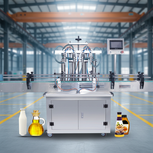 <span class=keywords><strong>Machine</strong></span> de remplissage semi-automatique à 6 têtes pour boissons (huile, jus, <span class=keywords><strong>soda</strong></span>, vin, liquides) en bouteilles plastiques et en <span class=keywords><strong>verre</strong></span>, 220V - Product Image 1
