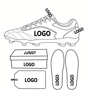 Zapatillas de fútbol unisex de caña alta, nuevas, transfronterizas, con <span class=keywords><strong>tacos</strong></span> largos AG y TF, parte superior sintética, para césped <span class=keywords><strong>artificial</strong></span>, venta al por mayor. - Product Image 5