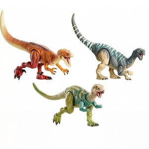 Collection officielle <span class=keywords><strong>Jurassic</strong></span> <span class=keywords><strong>World</strong></span> Hammond de Mattel - <span class=keywords><strong>Figurine</strong></span> de dinosaure HFG54, jouet articulé et mobile pour enfants, cadeau pour garçons - Product Image 1