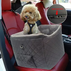 Assento de carro removível personalizado para cães, assento traseiro dobrável para viagens, assento portátil para cães e gatos, assento de viagem para animais de estimação