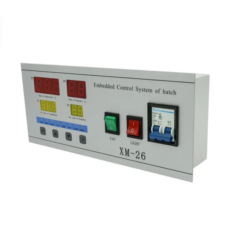 Contrôleur numérique et automatique de température et d'humidité, pour couveuse d'œufs, xm26