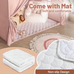 Grande tente de jeu château de princesse pour enfants, tente de jeu d'intérieur, maison de jeu pour enfants, château de princesse, tente pour garçons, cadeaux - Product Image 2