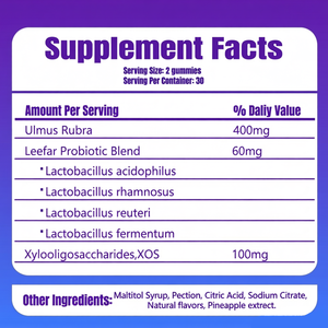 Probióticos Oem en gomitas para mujeres, probióticos con arándanos, gomitas para el apoyo de la salud femenina - Product Image 2